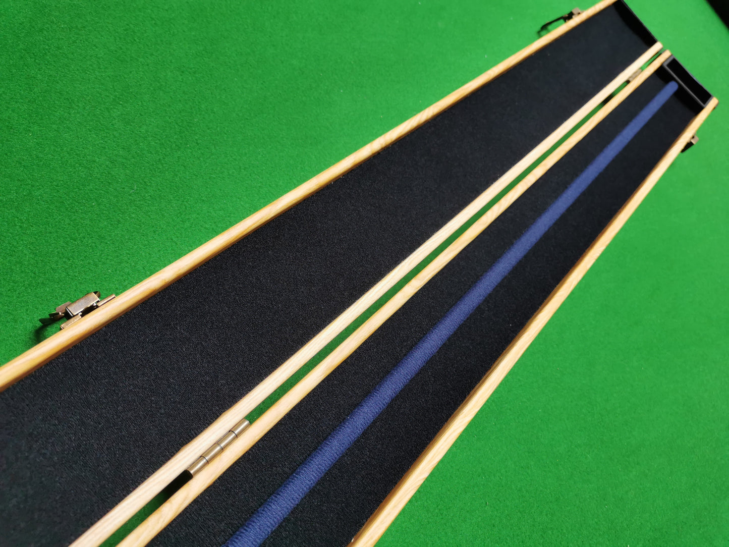 3/4 HANDMADE HARD SNOOKER CUE CASE POOL CUE CASE J33