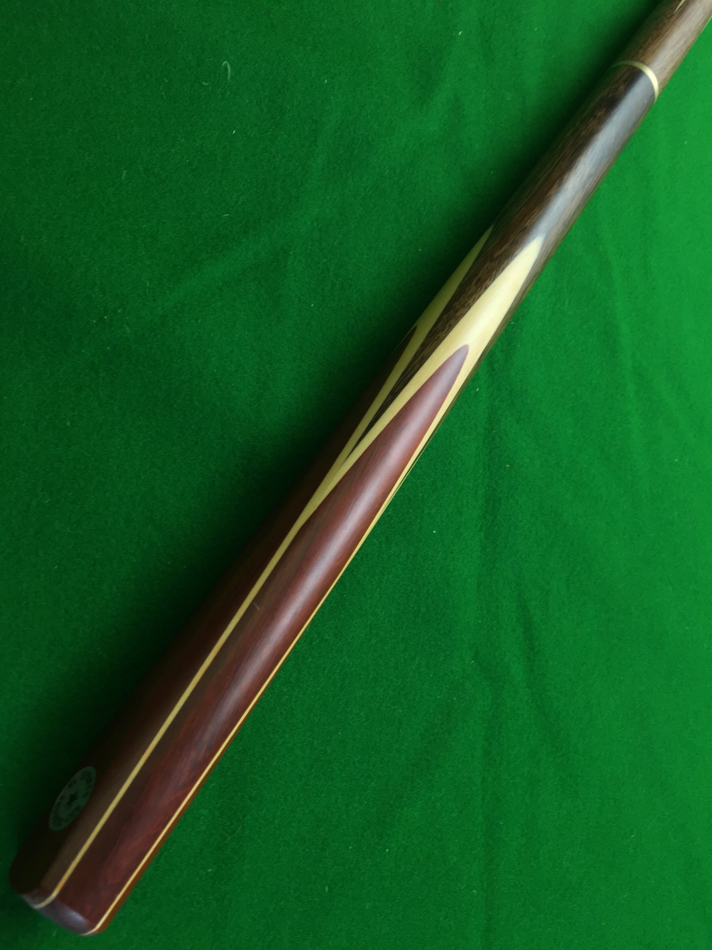 W&L SPORTS STAR 3/4 HAND SPLICED ROSEWOOD ASH SNOOKER CUE JXE17