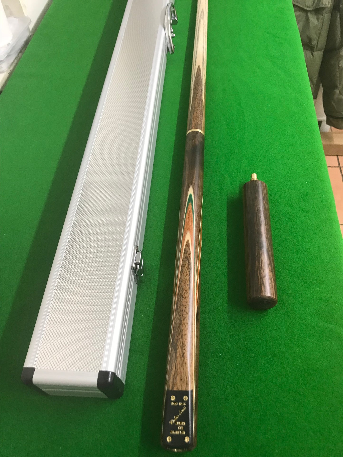 ROBIN SCOTT 3/4 HANDMADE SNOOKER CUE 9.5MM TIP WD1