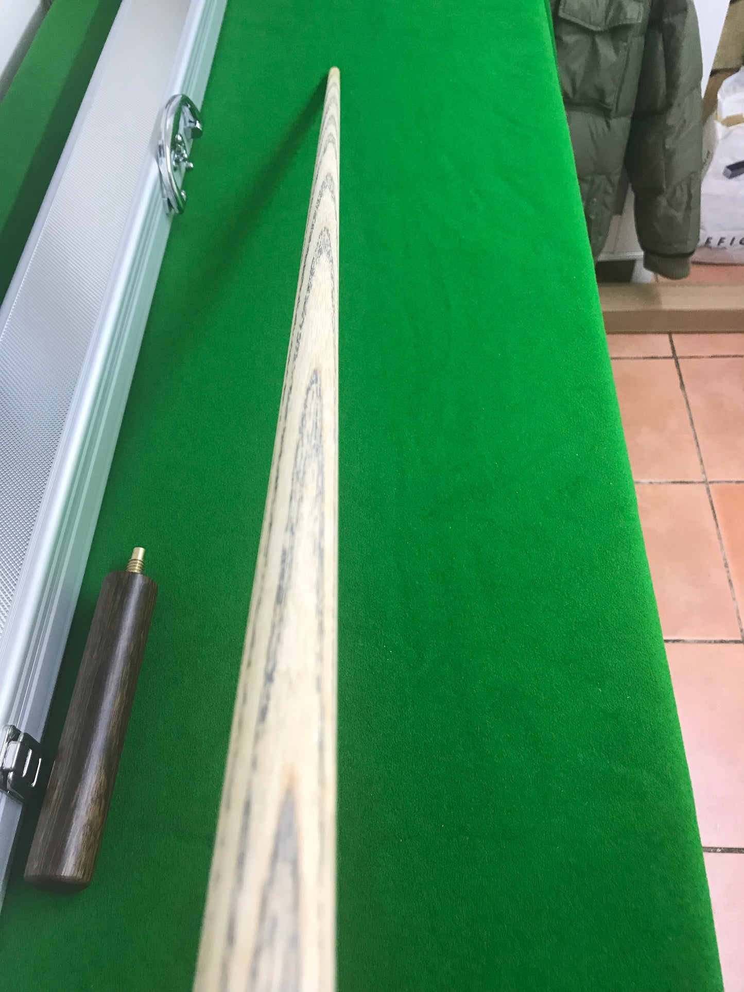 ROBIN SCOTT 3/4 HANDMADE SNOOKER CUE 9.5MM TIP WD1