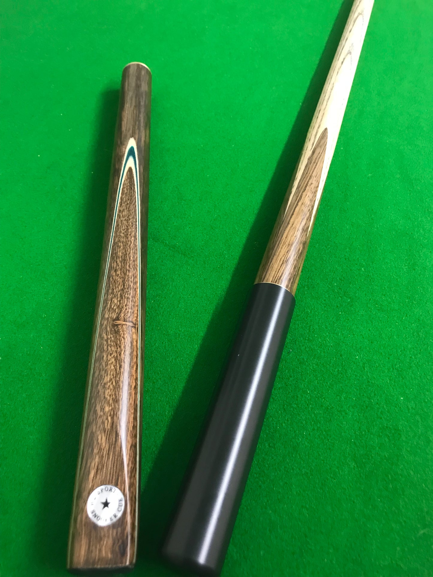 W&L SPORTS STAR 3/4 HAND SPLICED ROSEWOOD ASH SNOOKER CUE JXF4