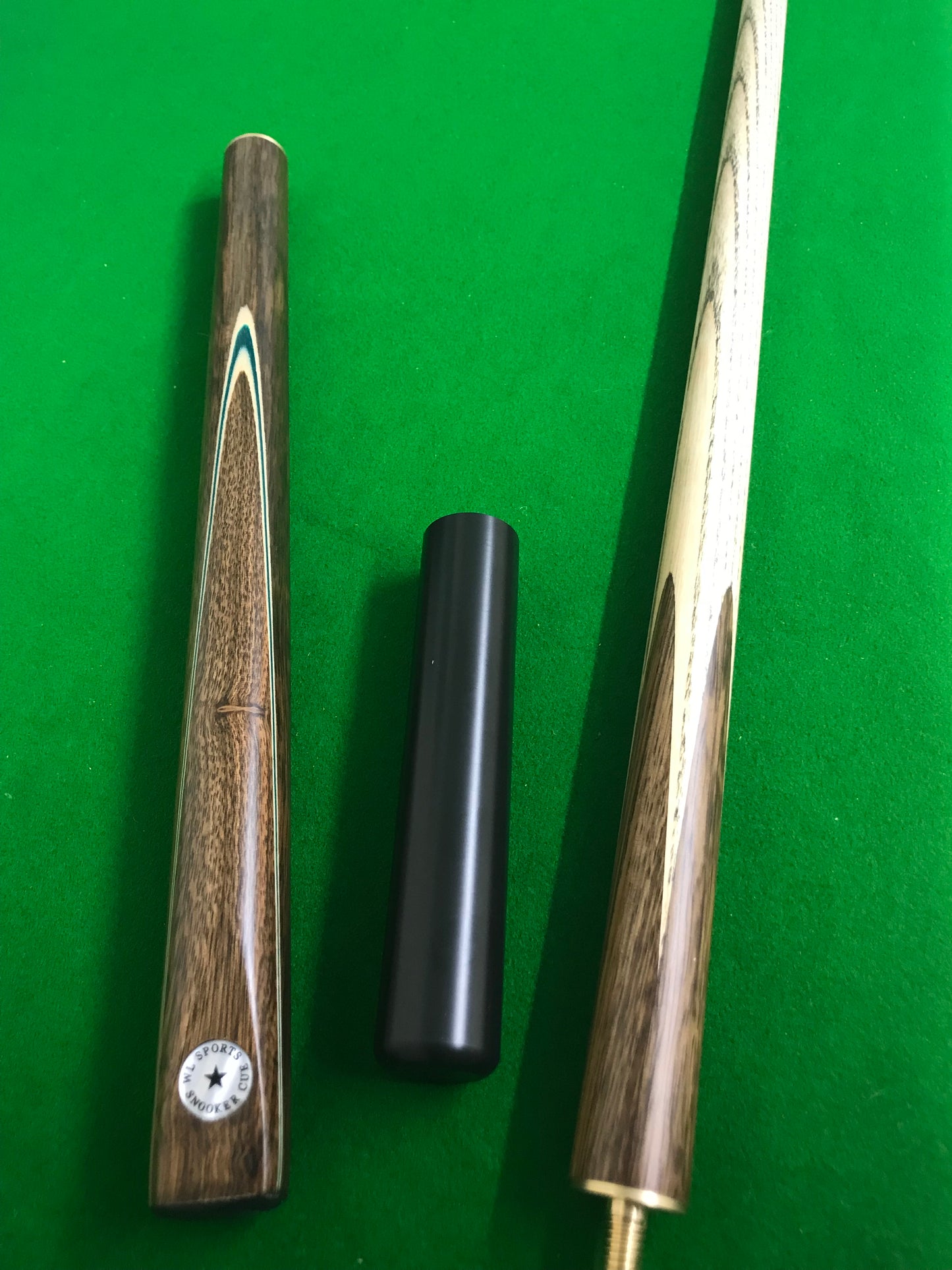 W&L SPORTS STAR 3/4 HAND SPLICED ROSEWOOD ASH SNOOKER CUE JXF4