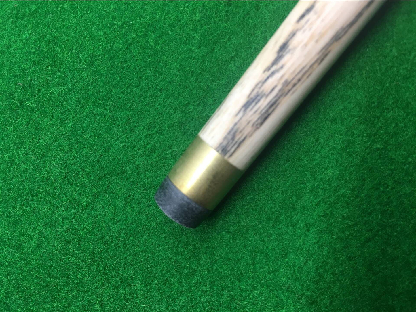 HANDMADE EBONY 3/4 JOINTED SNOOKER CUE 58.5" WD28 COMPLETE SET WITH CASE AND TELESCOPIC EXTENSION