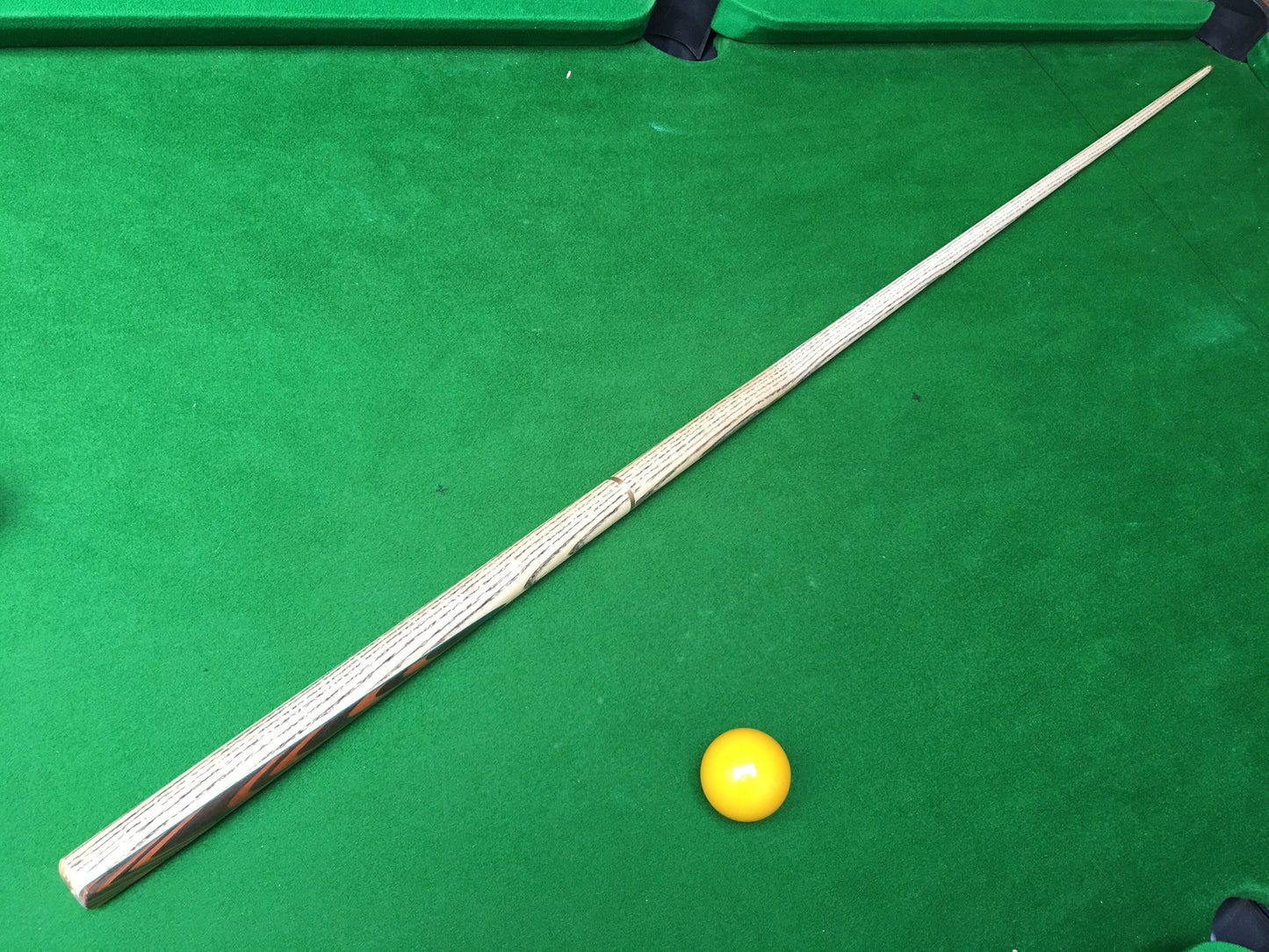 NEW 3/4 HAND SPLICED ASH SNOOKER CUE WITH 9.5MM TIP WD27A