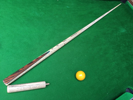 NEW 3/4 HAND SPLICED ASH SNOOKER CUE WITH 9.5MM TIP WD27A