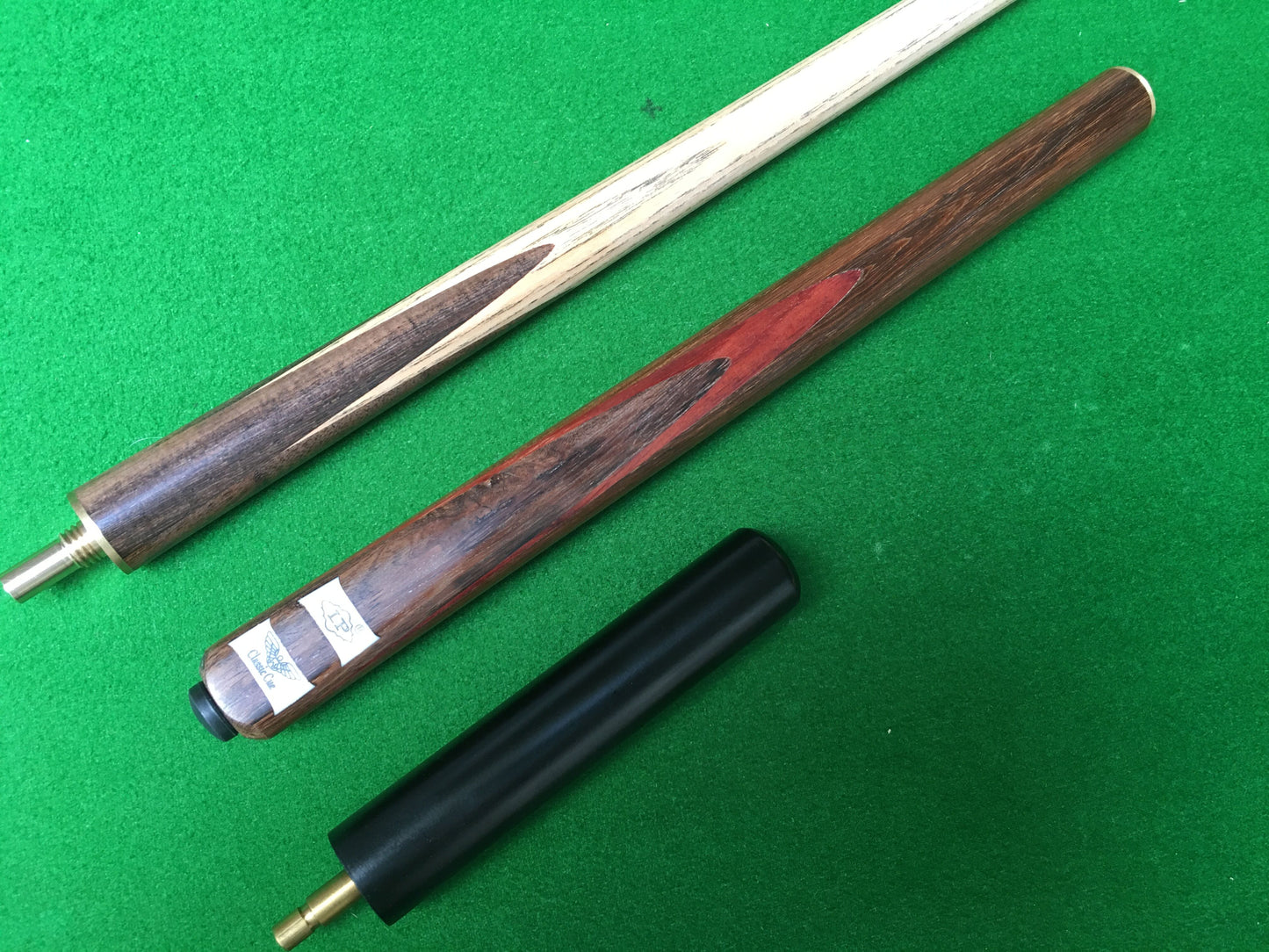 LP HANDMADE ASH SNOOKER CUE 3/4 JOINTED - CLASSIC CUE COLLECTION CF1
