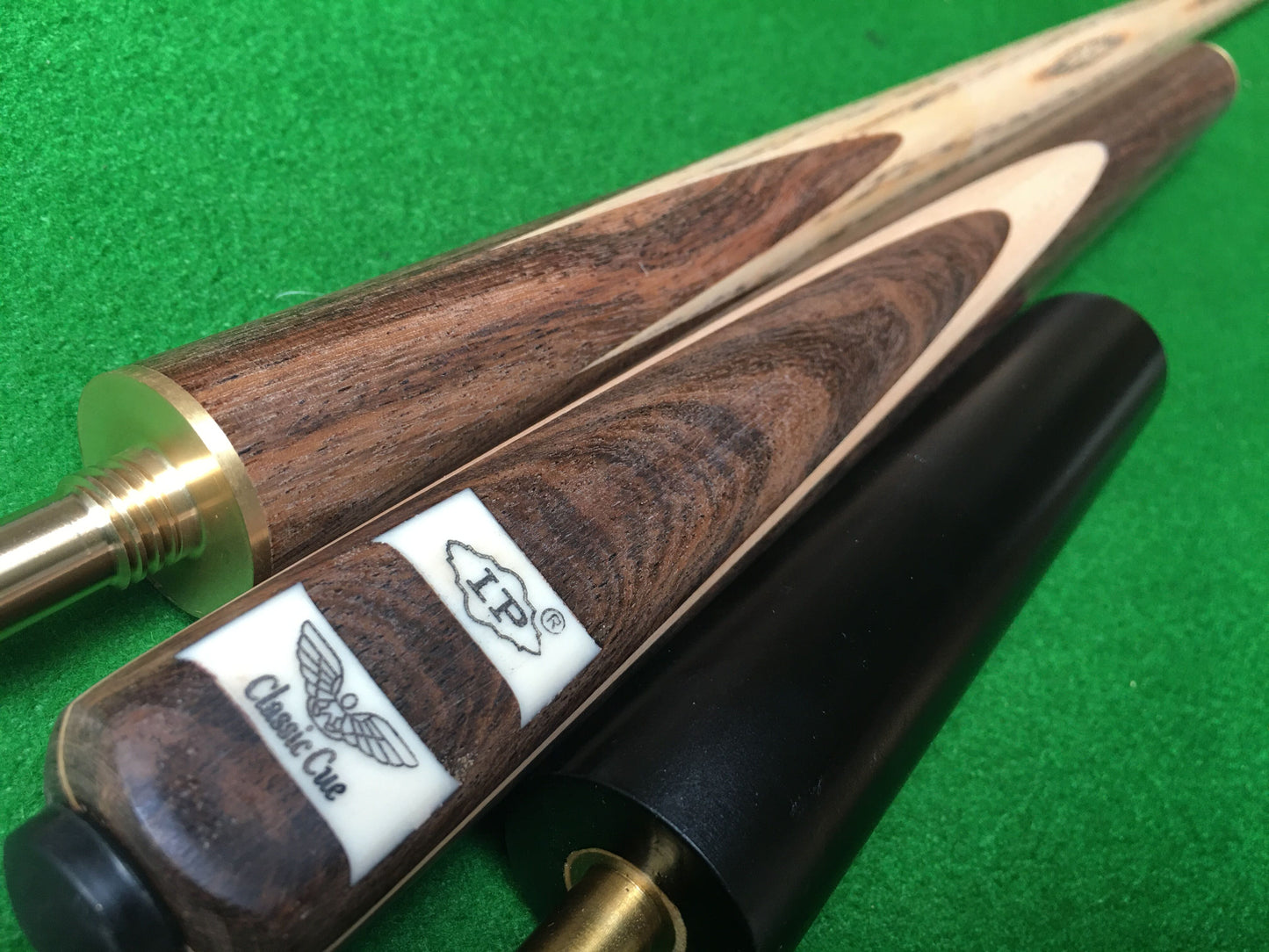LP HANDMADE ASH SNOOKER CUE 3/4 JOINTED - CLASSIC CUE COLLECTION CF2