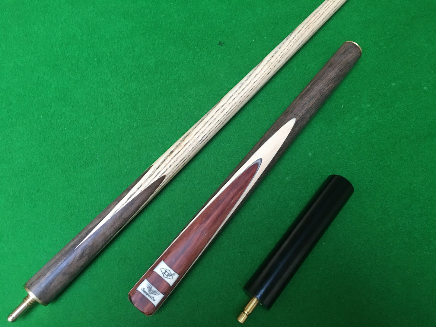 LP HANDMADE ASH SNOOKER CUE 3/4 JOINTED - CHAMPION CUE COLLECTION BF4