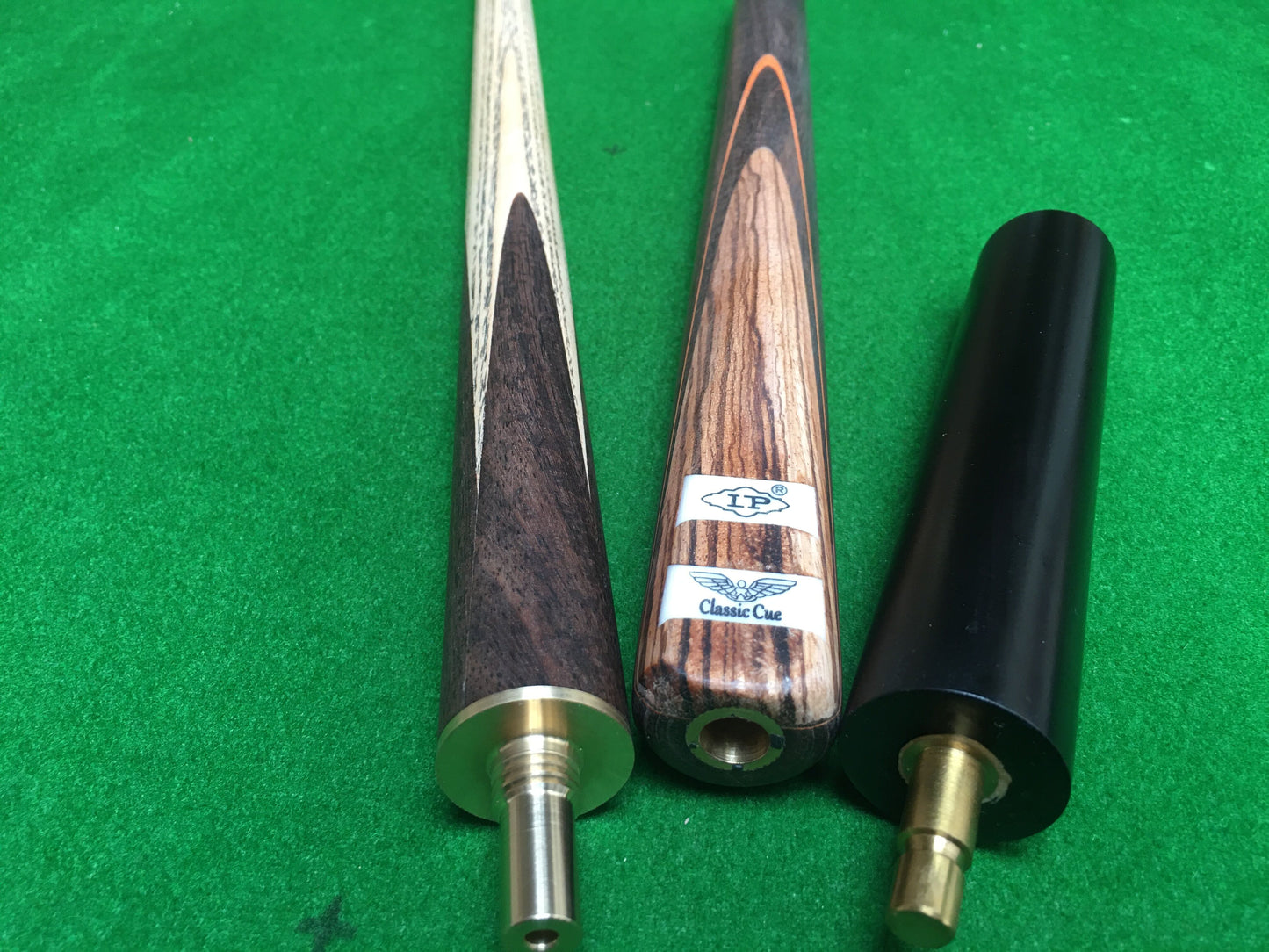 LP HANDMADE ASH SNOOKER CUE 3/4 JOINTED - CLASSIC CUE COLLECTION CF3