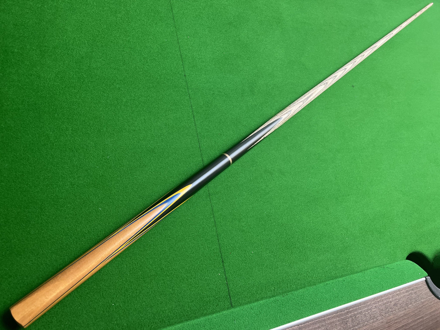 HANDMADE EBONY 3/4 JOINTED SNOOKER CUE 8.5MM TIP WD30