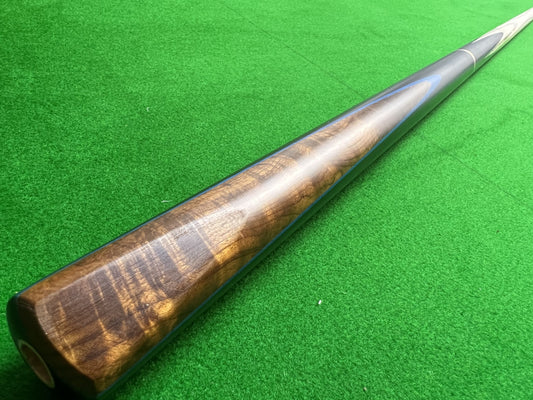 HANDMADE EBONY 3/4 JOINTED SNOOKER CUE 58.5" WD27