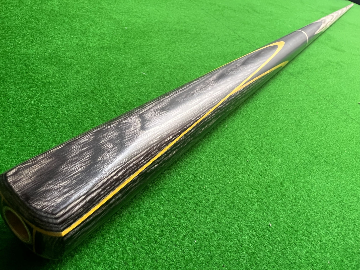 HANDMADE EBONY 3/4 JOINTED SNOOKER CUE WD29