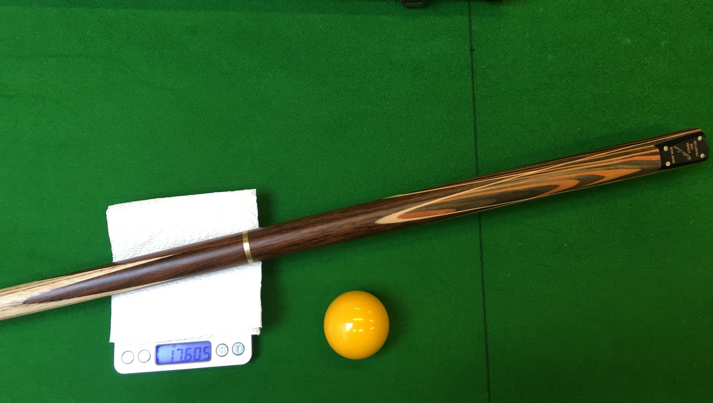 ROBIN SCOTT 3/4 HANDMADE SNOOKER CUE ENGLISH POOL CUE 8.5MM TIP WD5