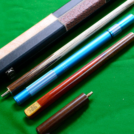 MICHAEL'S HANDMADE ASH SNOOKER CUE 3/4 JOINTED WD11 FULL SET