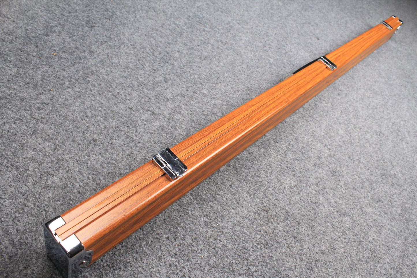 3/4 Cue Case Pro Aluminium Snooker Cue Case With Metal Ends