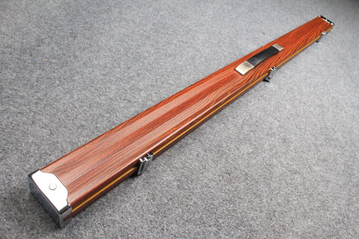 3/4 Cue Case Pro Aluminium Snooker Cue Case With Metal Ends