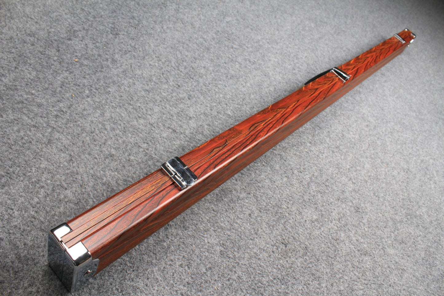 3/4 Cue Case Pro Aluminium Snooker Cue Case With Metal Ends