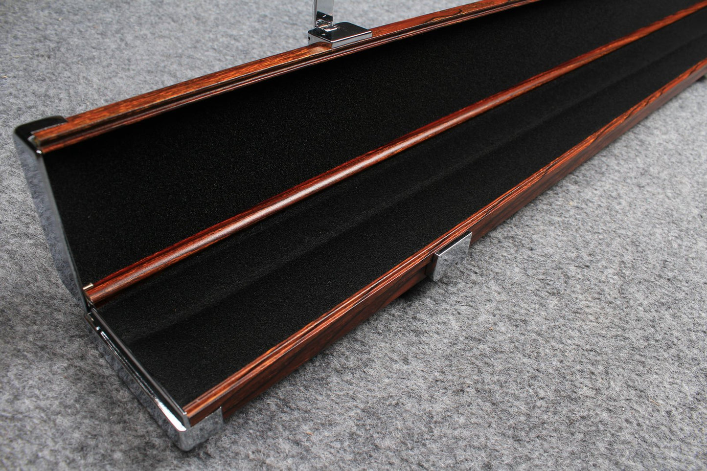 3/4 Cue Case Pro Aluminium Snooker Cue Case With Metal Ends