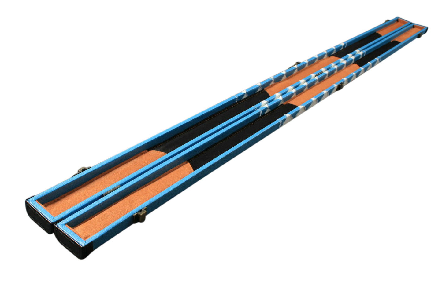 ONE PIECE SLIM PATCHWORK SNOOKER CUE CASE G61529-8