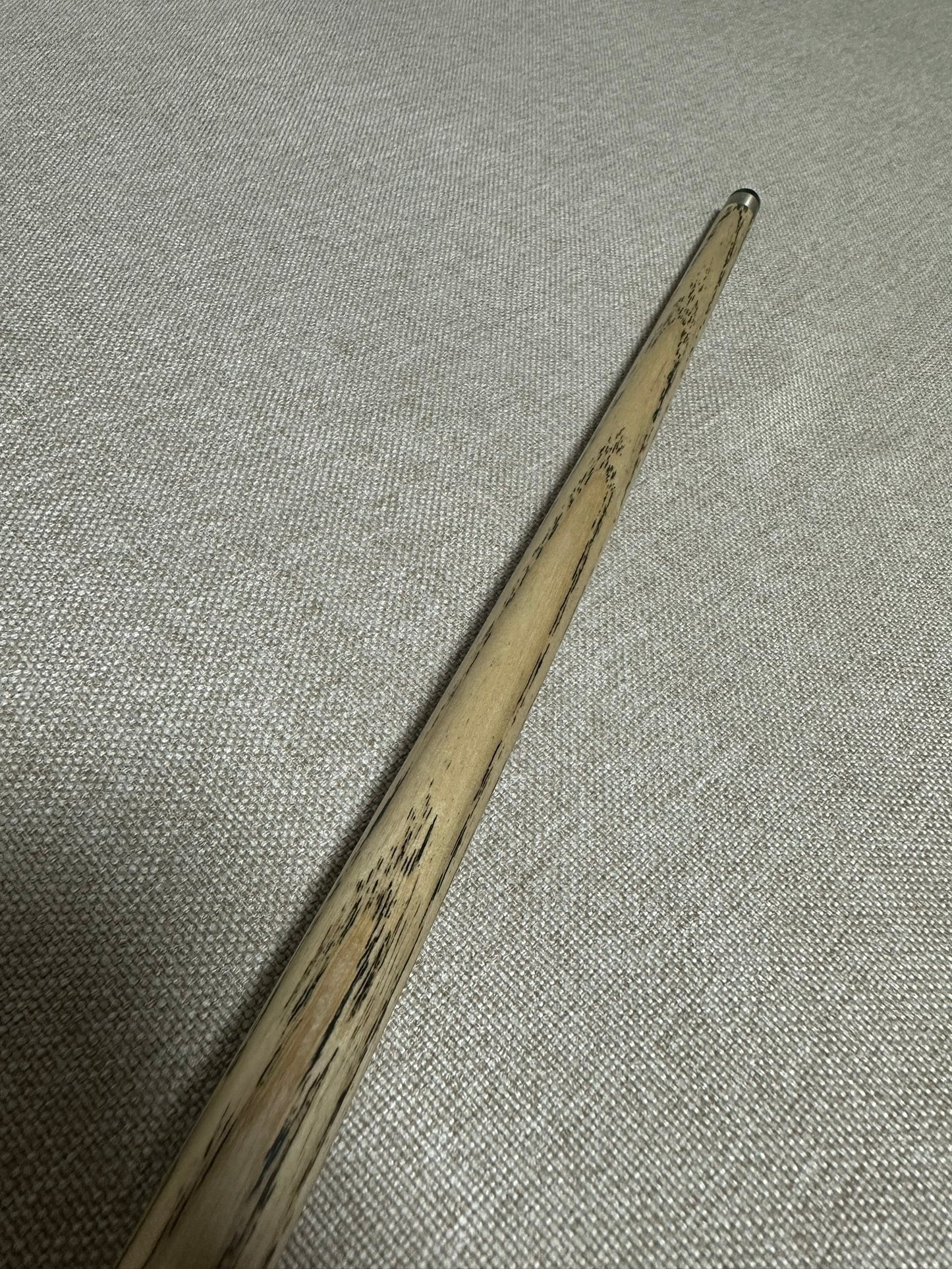 Handmade Pro One Piece Black Ebony Cue 9.25mm Tip
