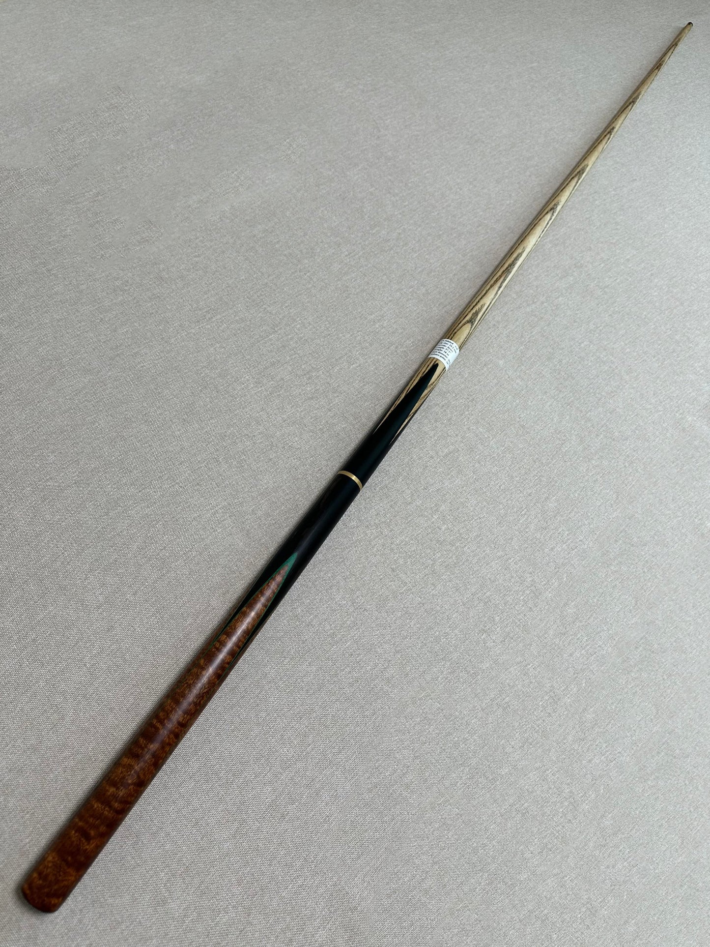 Handmade Pro 3/4 Jointed Black Ebony Cue 10.2 mm Tip