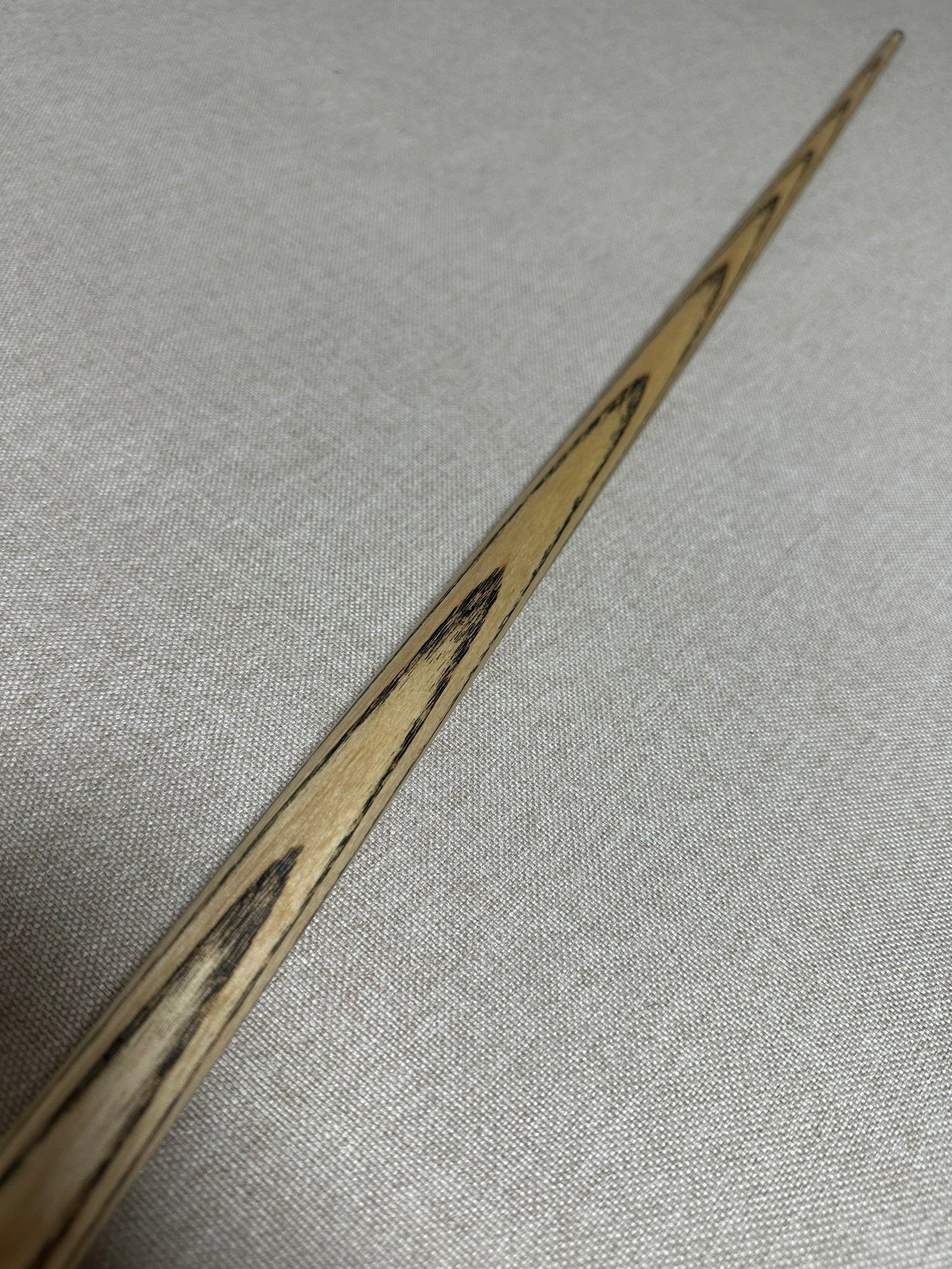 Handmade Pro One Piece Black Ebony Cue 9mm Tip