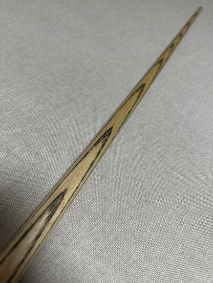 Handmade Pro One Piece Black Ebony Cue 9mm Tip