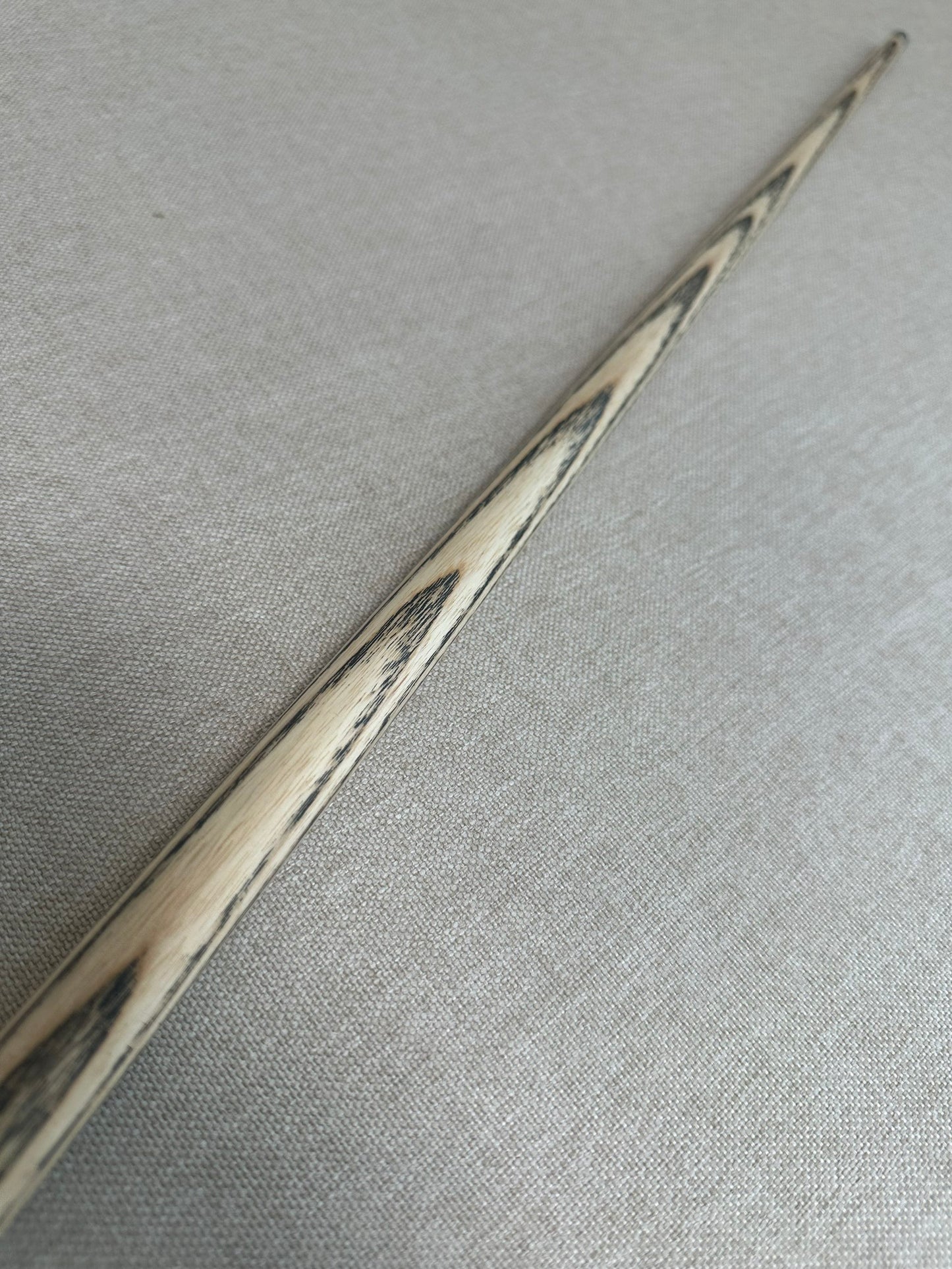 Handmade Pro One Piece Black Ebony Cue 9mm Tip