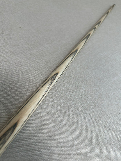 Handmade Pro One Piece Black Ebony Cue 9mm Tip