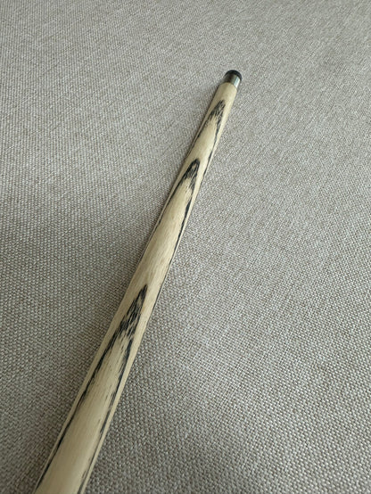 Handmade Pro One Piece Black Ebony Cue 10.3 mm Tip