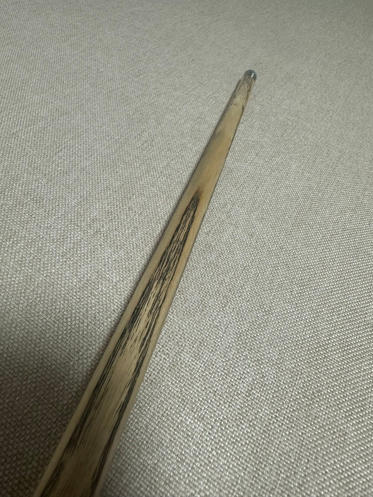 Handmade Pro One Piece Black Ebony Cue 9.5mm Tip