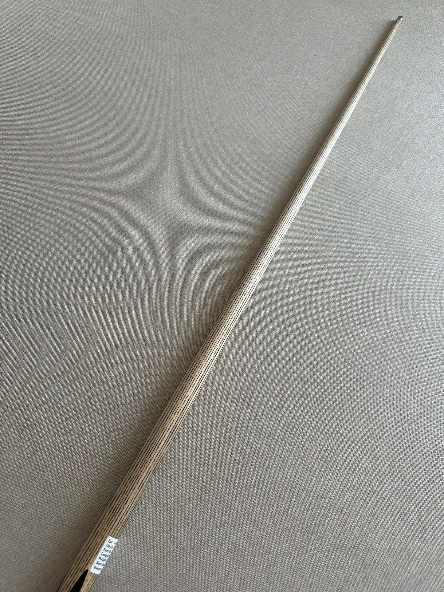 Handmade Pro One Piece Black Ebony Cue 10.5 mm Tip
