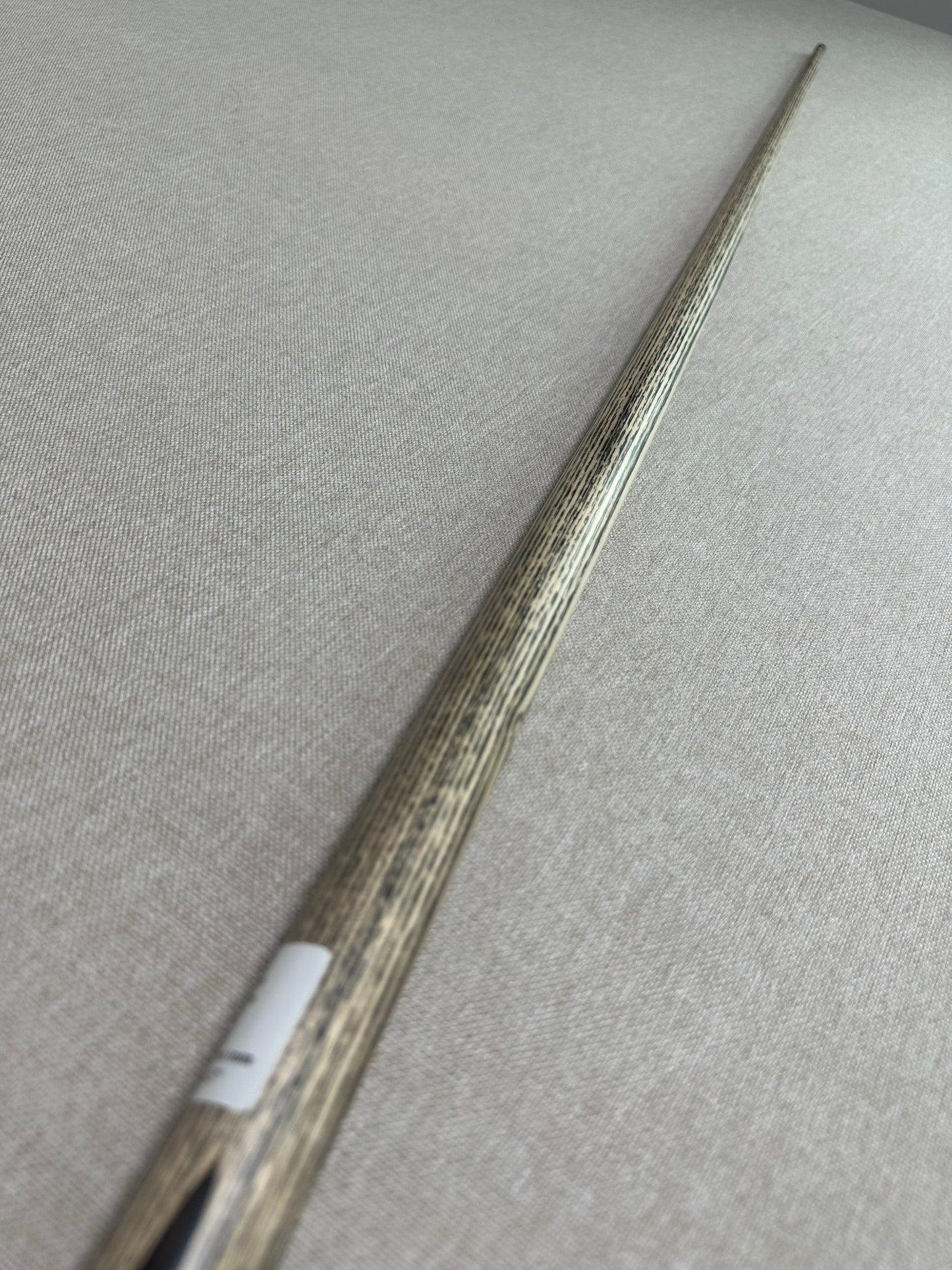 Handmade Pro One Piece Black Ebony Cue 10.2 mm Tip