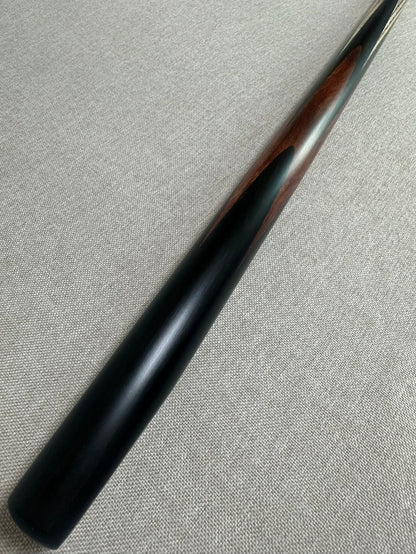 Handmade Pro One Piece Black Ebony Cue 10.4mm Tip