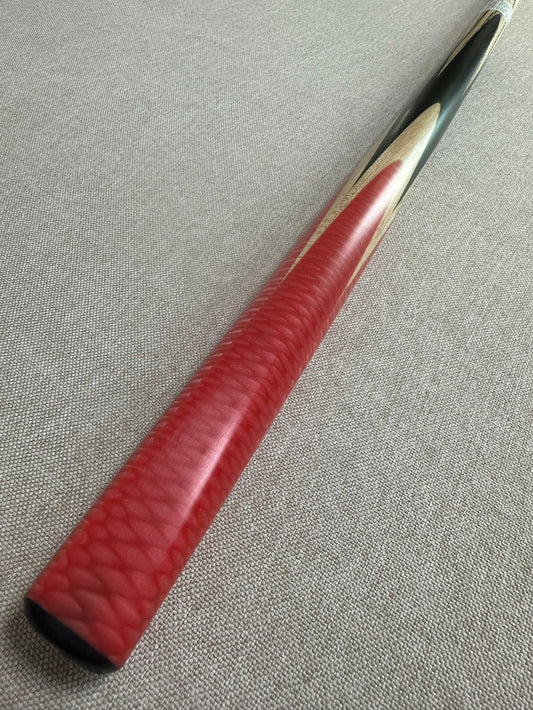 Handmade Pro One Piece Black Ebony Cue 10.1 mm Tip