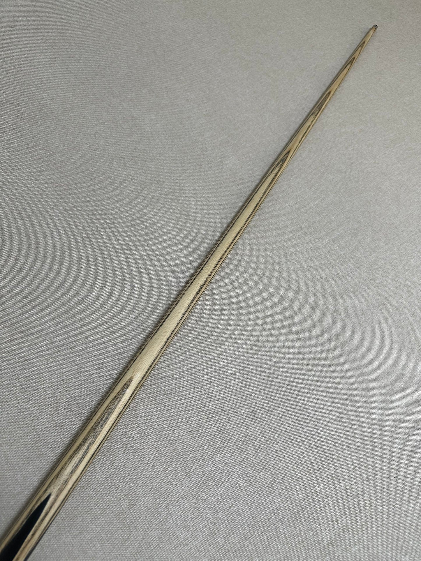 Handmade Pro One Piece Black Ebony Cue 10.4 mm Tip