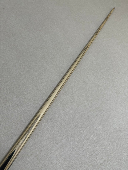 Handmade Pro One Piece Black Ebony Cue 10.4 mm Tip