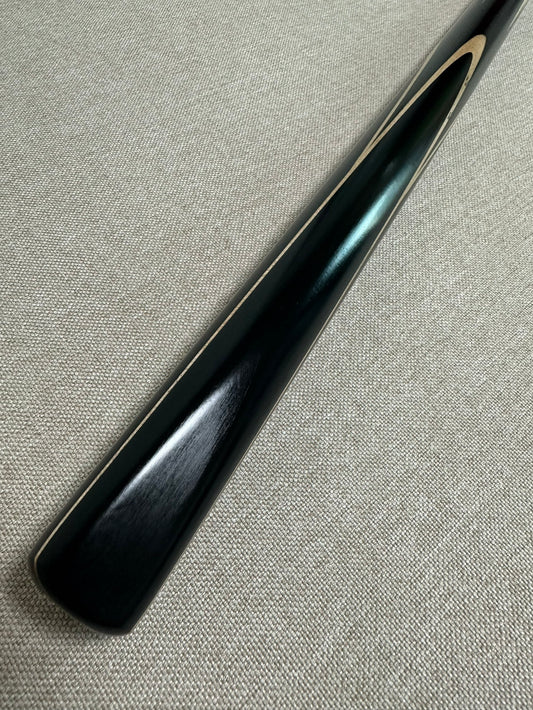 Handmade Pro One Piece Black Ebony Cue 10.2 mm Tip
