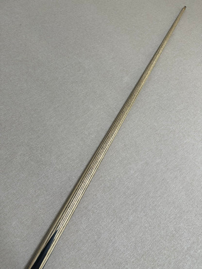 Handmade Pro One Piece Black Ebony Cue 10.4 mm Tip
