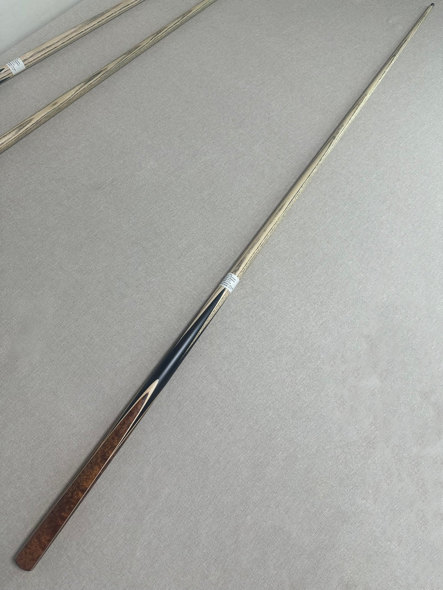 Handmade Pro One Piece Black Ebony Cue 10.4 mm Tip
