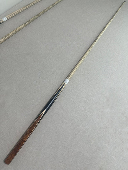 Handmade Pro One Piece Black Ebony Cue 10.4 mm Tip