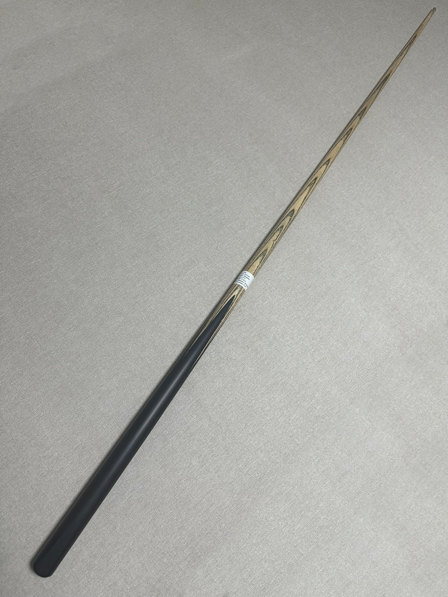 Handmade Pro One Piece Black Ebony Cue 9.5mm Tip