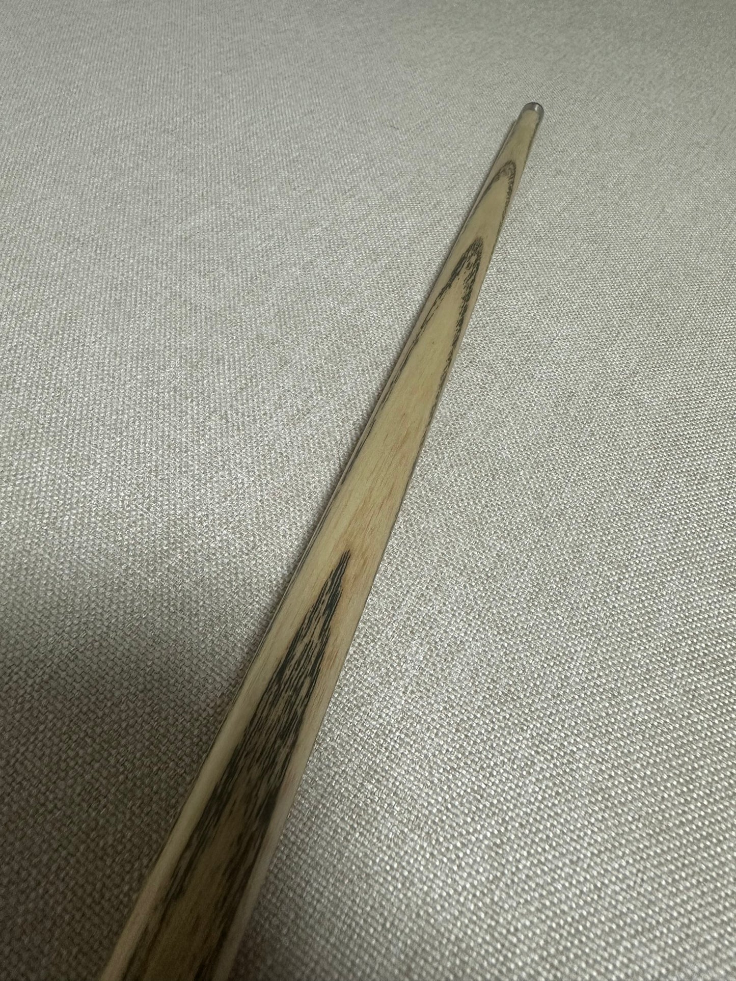Handmade Pro One Piece Black Ebony Cue 9.5mm Tip