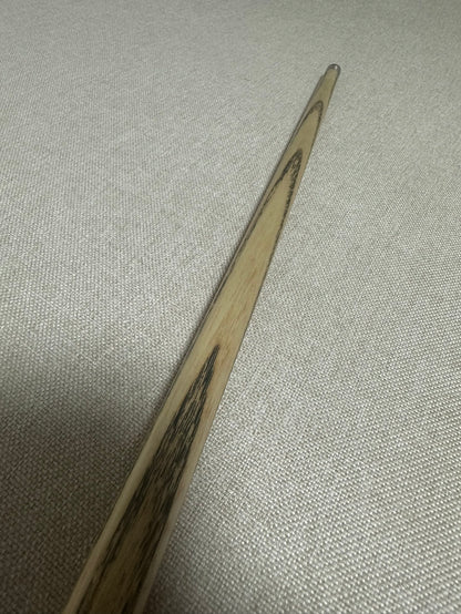 Handmade Pro One Piece Black Ebony Cue 9.5mm Tip