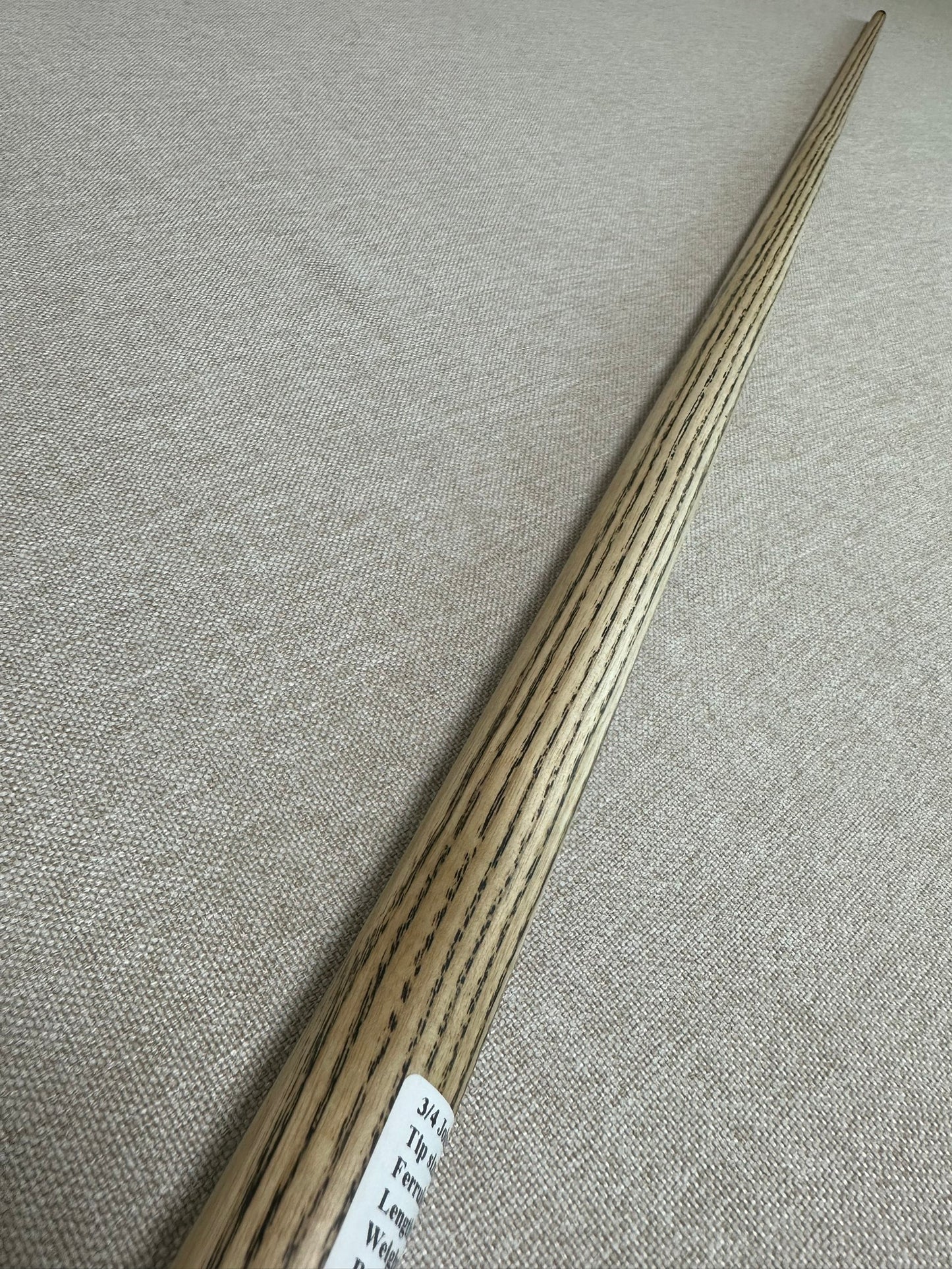 Handmade Pro 3/4 Jointed Black Ebony Cue 10.2 mm Tip