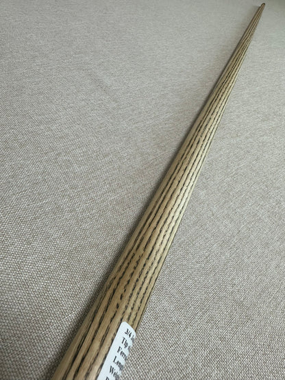 Handmade Pro 3/4 Jointed Black Ebony Cue 10.2 mm Tip