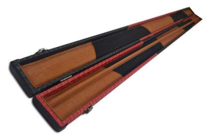 ONE PIECE PATCHWORK SNOOKER CUE CASE WITH 2 SLOTS G6583