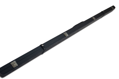 ONE PIECE SLIM PLAIN BLACK SNOOKER CUE CASE G6501