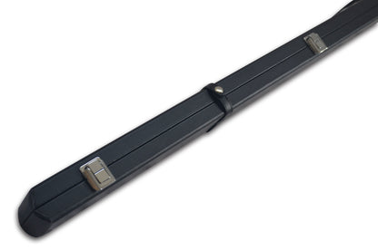 ONE PIECE SLIM PLAIN BLACK SNOOKER CUE CASE G6501