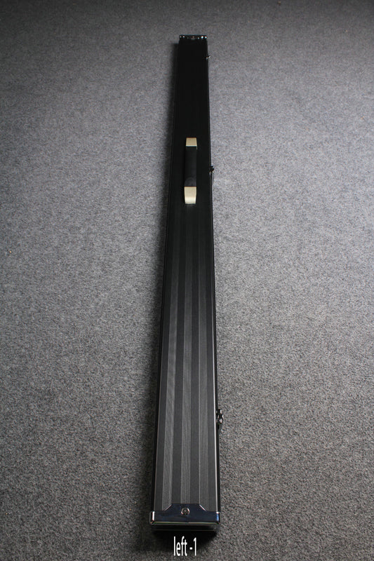 Wide 1 Piece Cue Case Pro Aluminium Snooker Cue Case With Metal Ends 60" three slots 1PC3-BLK